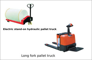  Long fork pallet truck